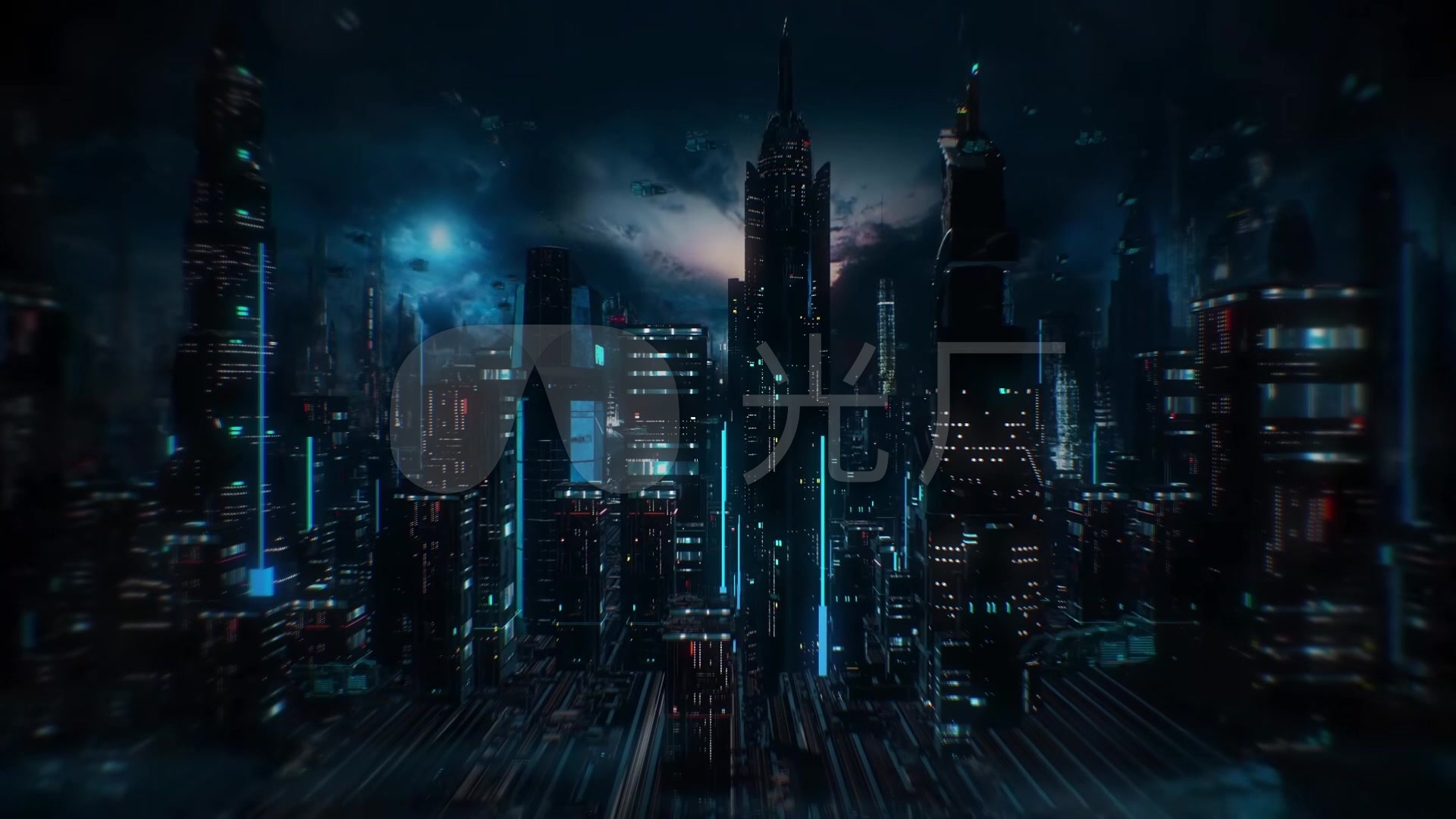 1920X1080壁纸科幻,1920*1080壁纸二次元 太空科幻动感开场大气素材vj素材_1920x1080_高清视频