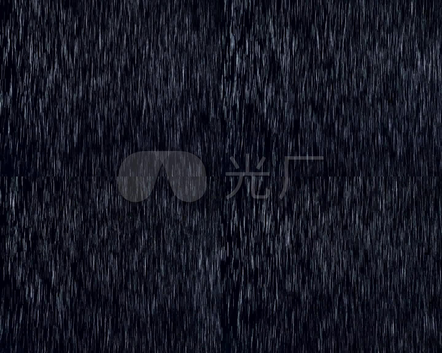 大雨雨滴下雨黑背景