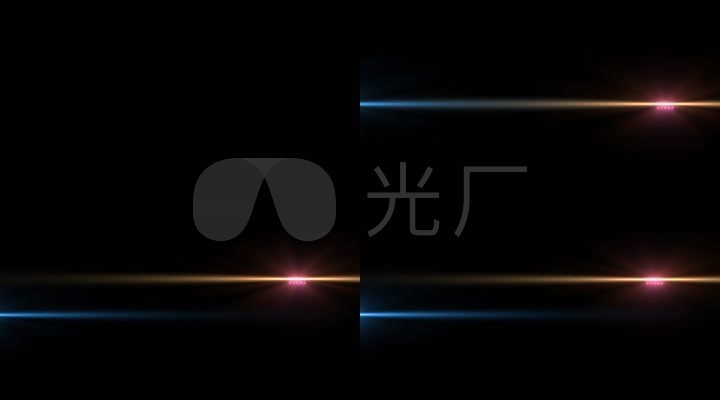 光闪闪光光线光芒背景开场片头素材