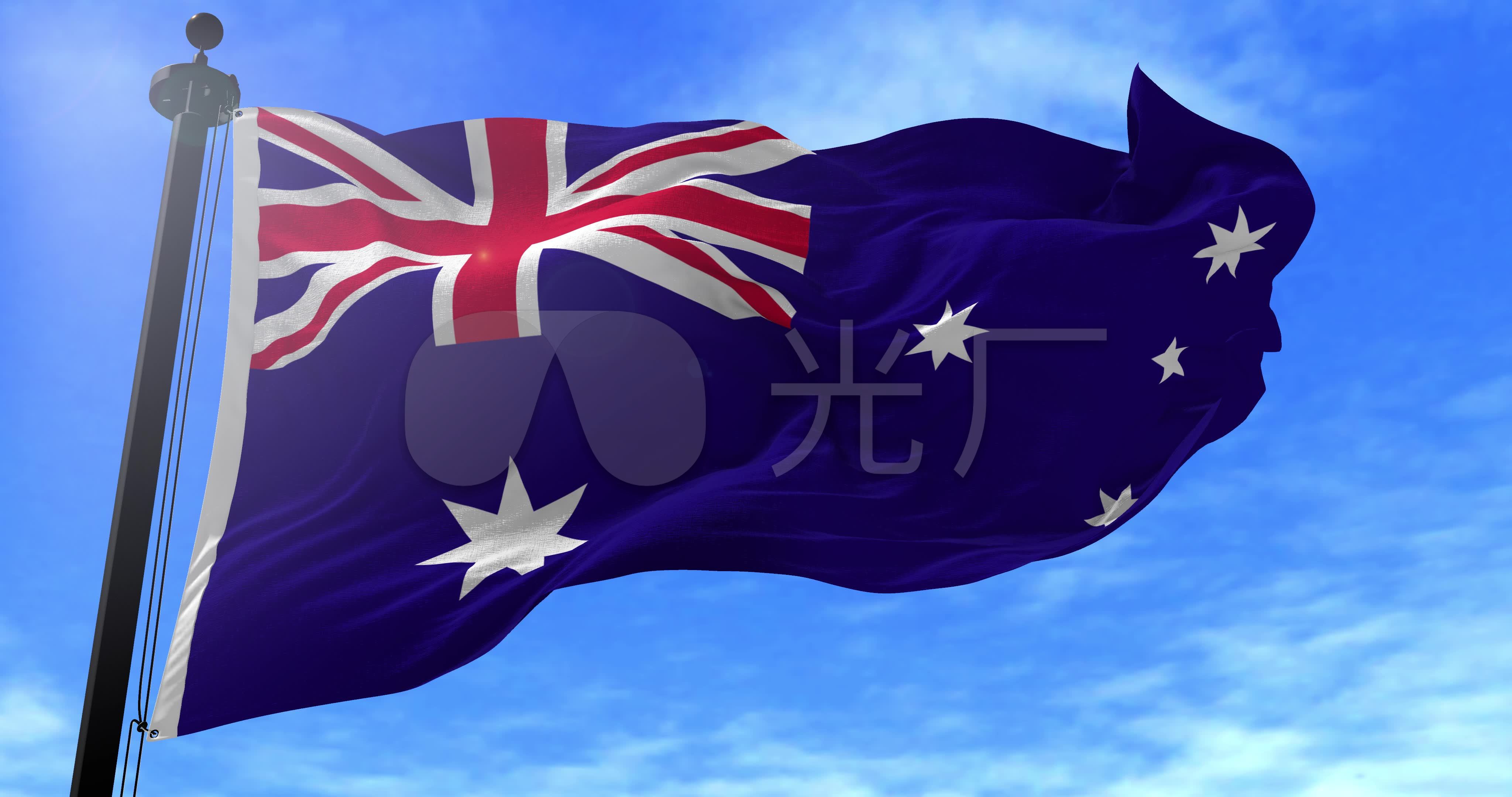 澳大利亚国旗视频