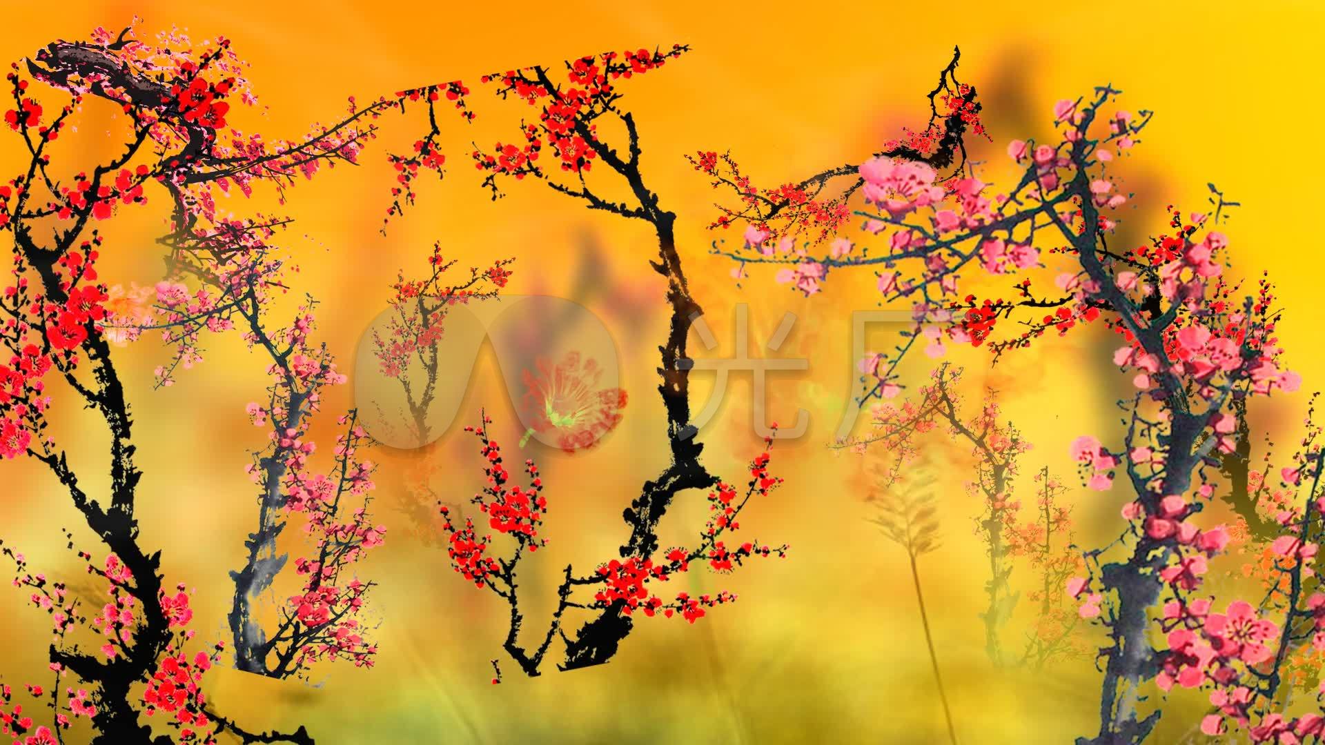 梅花黄梅戏_1920x1080_高清视频素材下载(编号:1298073)_舞台背景_vj