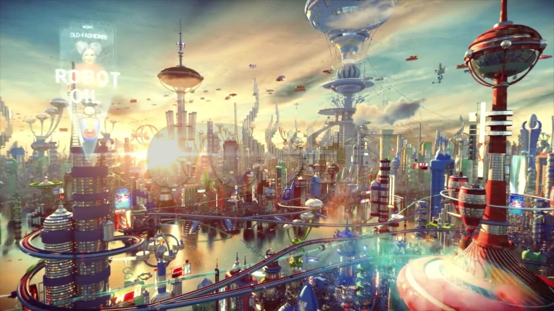 未来世界_1920x1080_高清视频素材下载(编号:1298872)