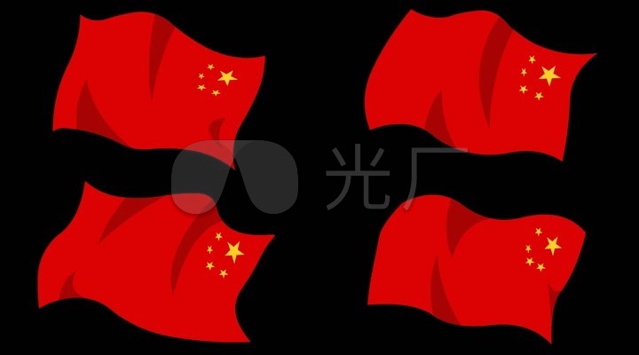卡通国旗
