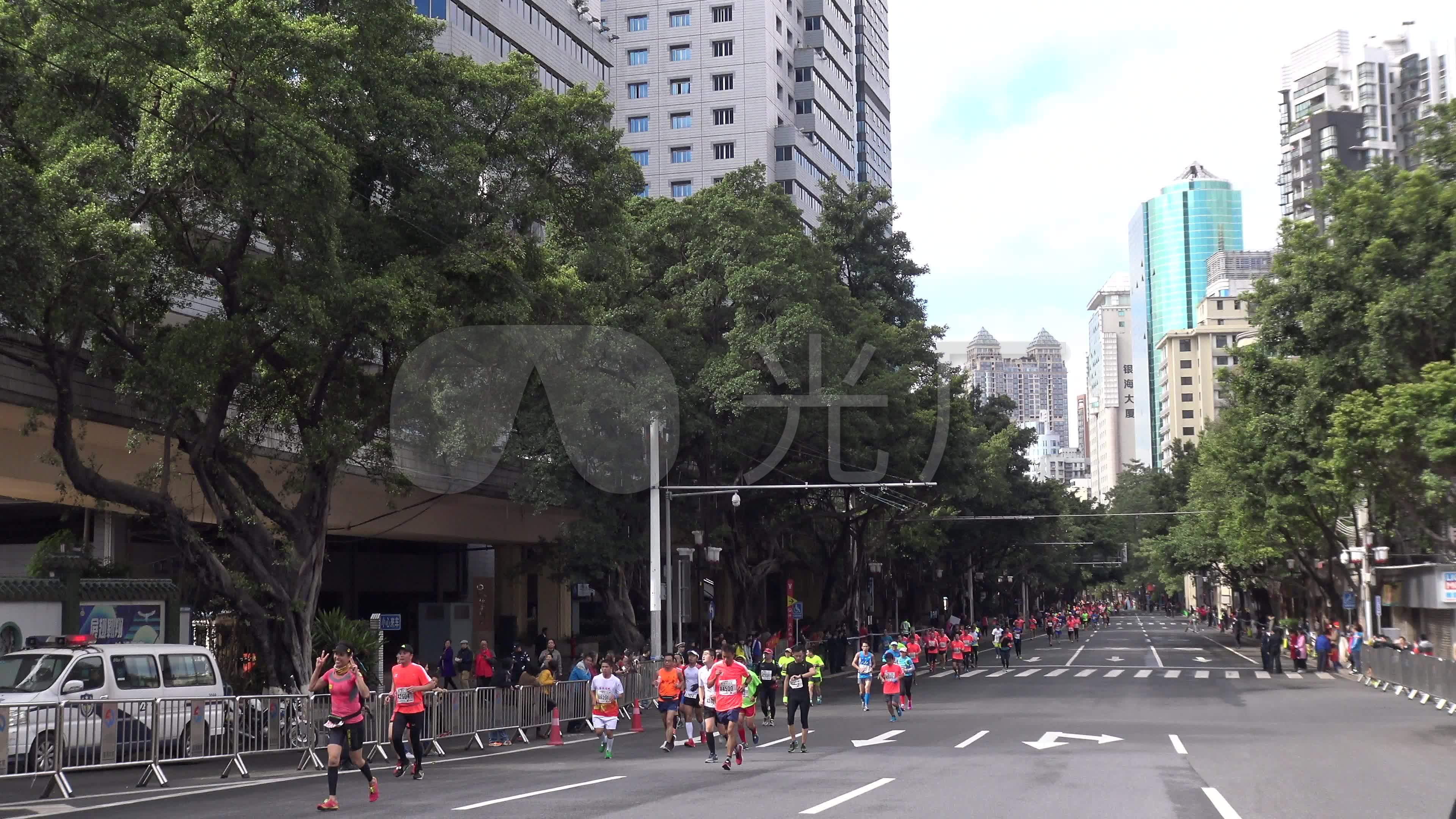 广州市街头风光