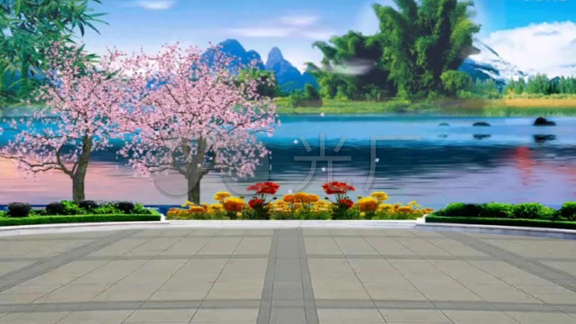 广场舞视频背景_1920x1080_高清视频素材下载(编号:)