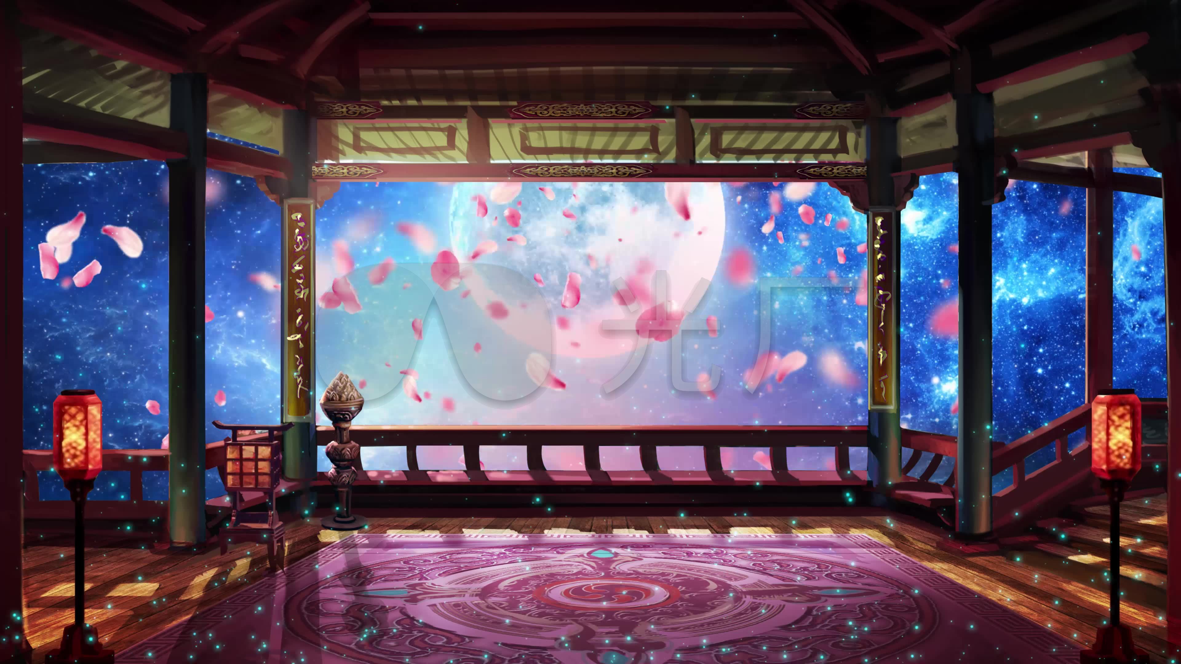 4k精品素材古风背景_3840x2160_高清视频素材下载(:)