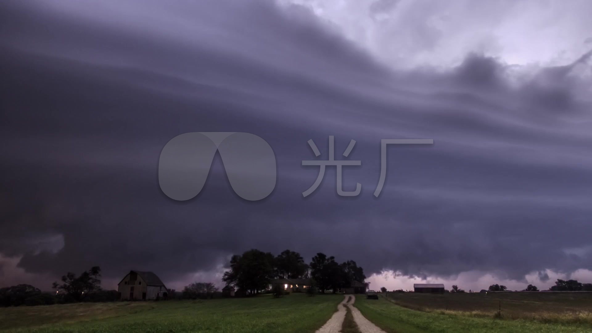 20多组实拍风卷云涌雷电素材_1920x1080_高清视频素材下载(编号