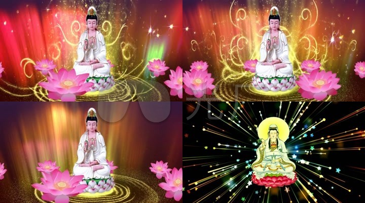 佛光普照led背景