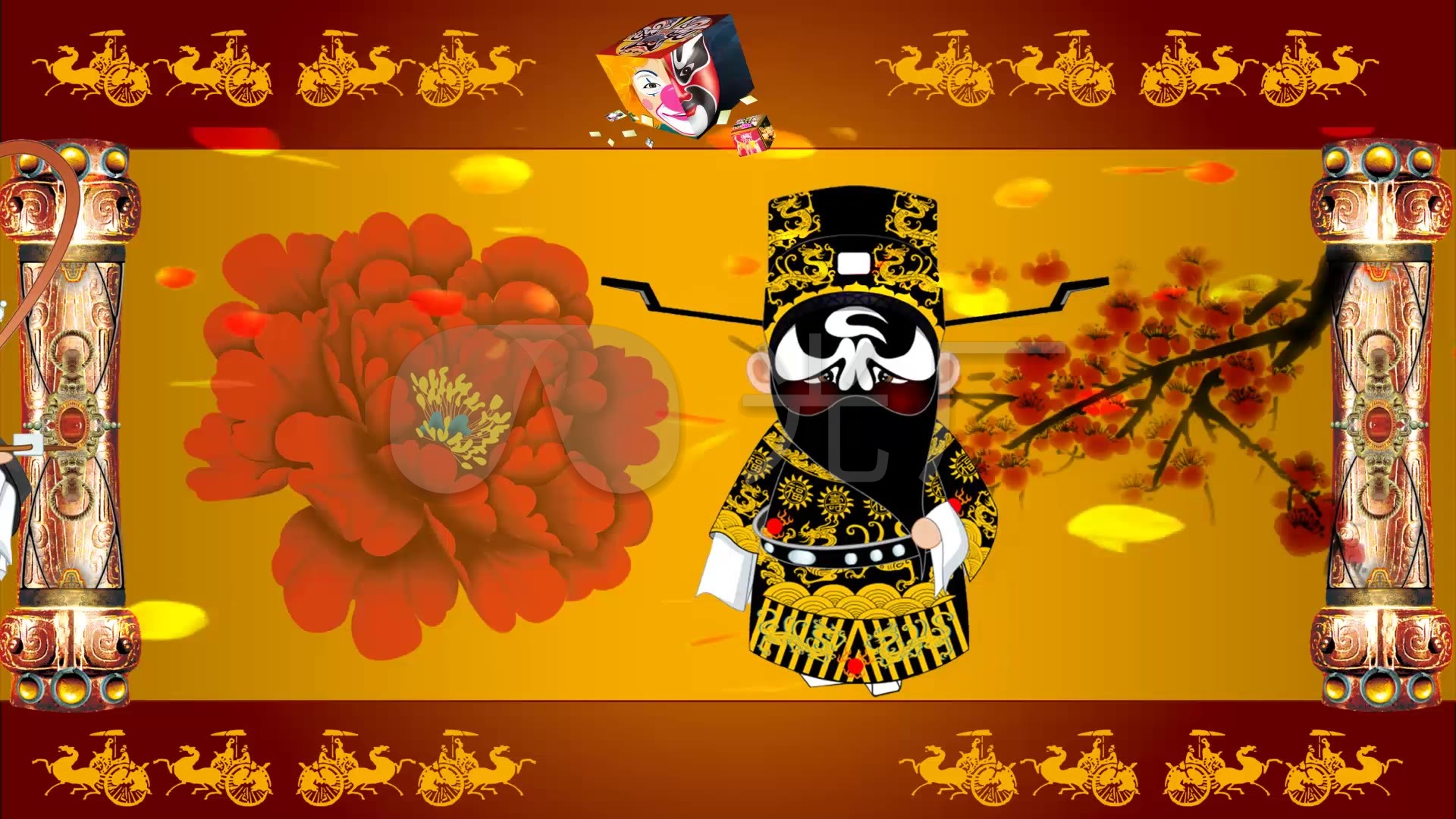 京剧背景川剧京剧变脸