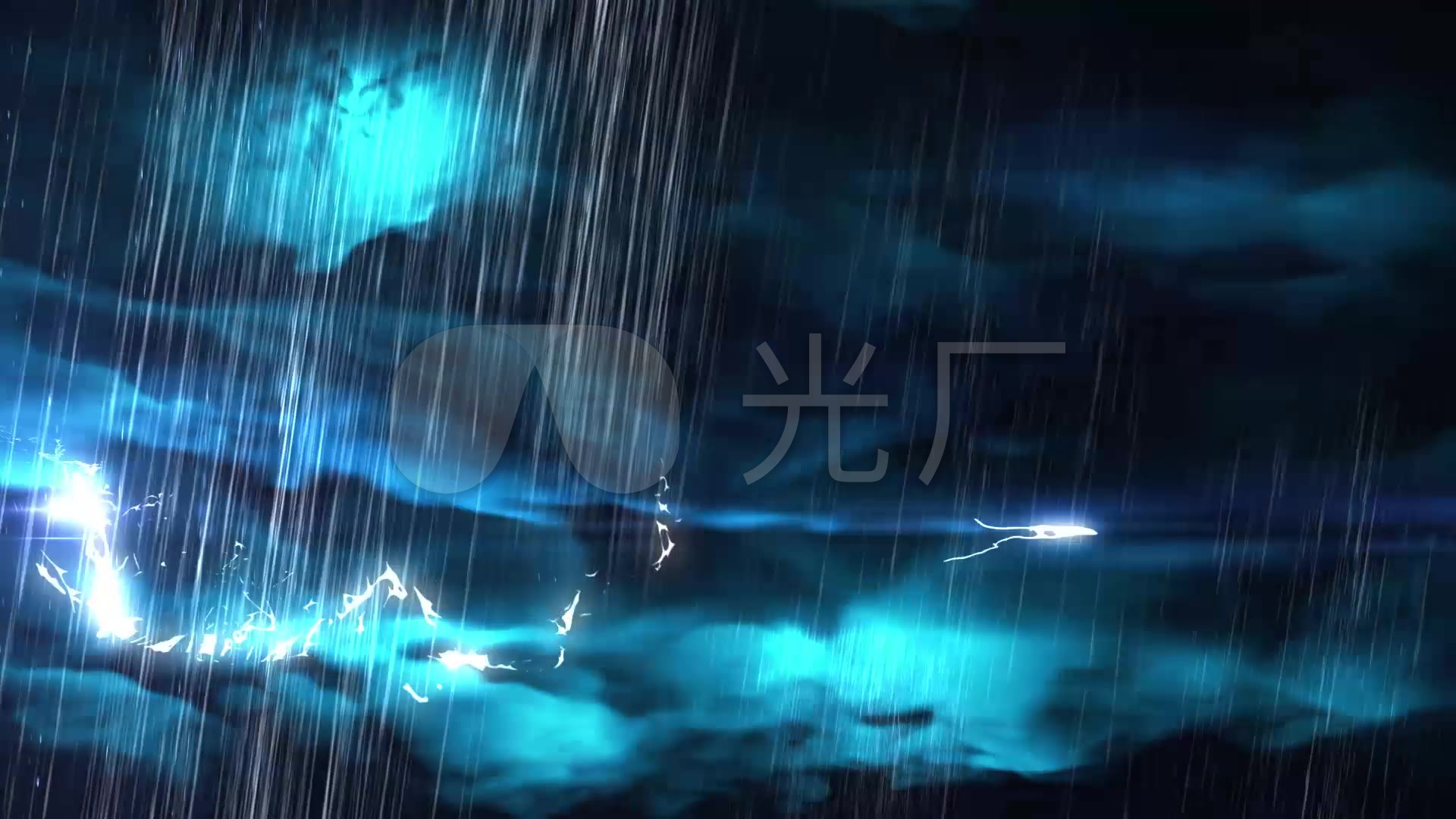 暴风雨夜晚