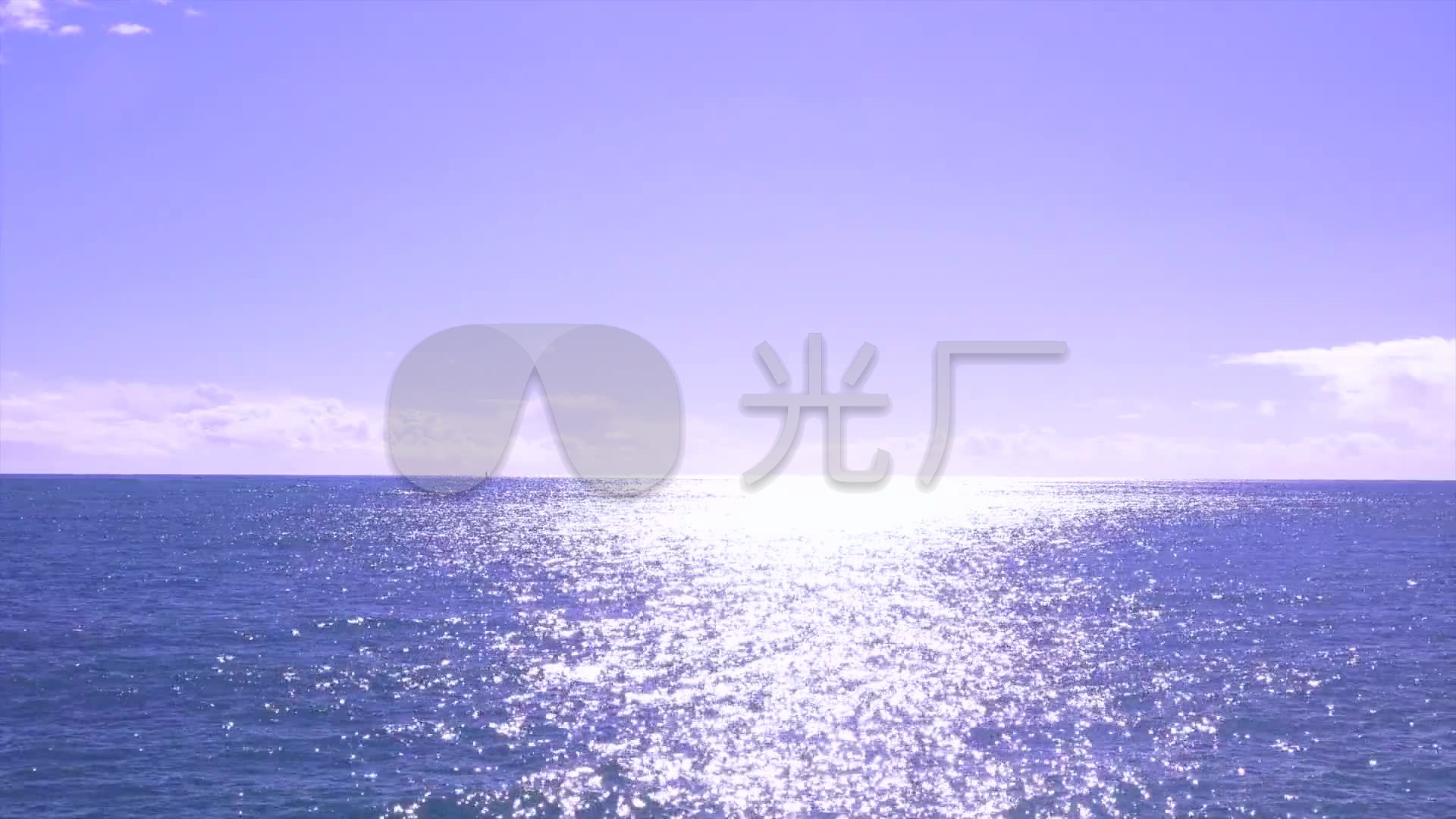 超唯美温馨海平面大海背景_1920x1080_高清视频素材
