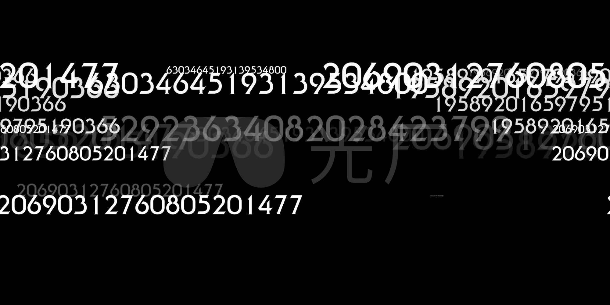 1000到2000的数字,1到10000的数字表图片 变化的数字背景_2000x1000_高清视频素材下载(编号:)