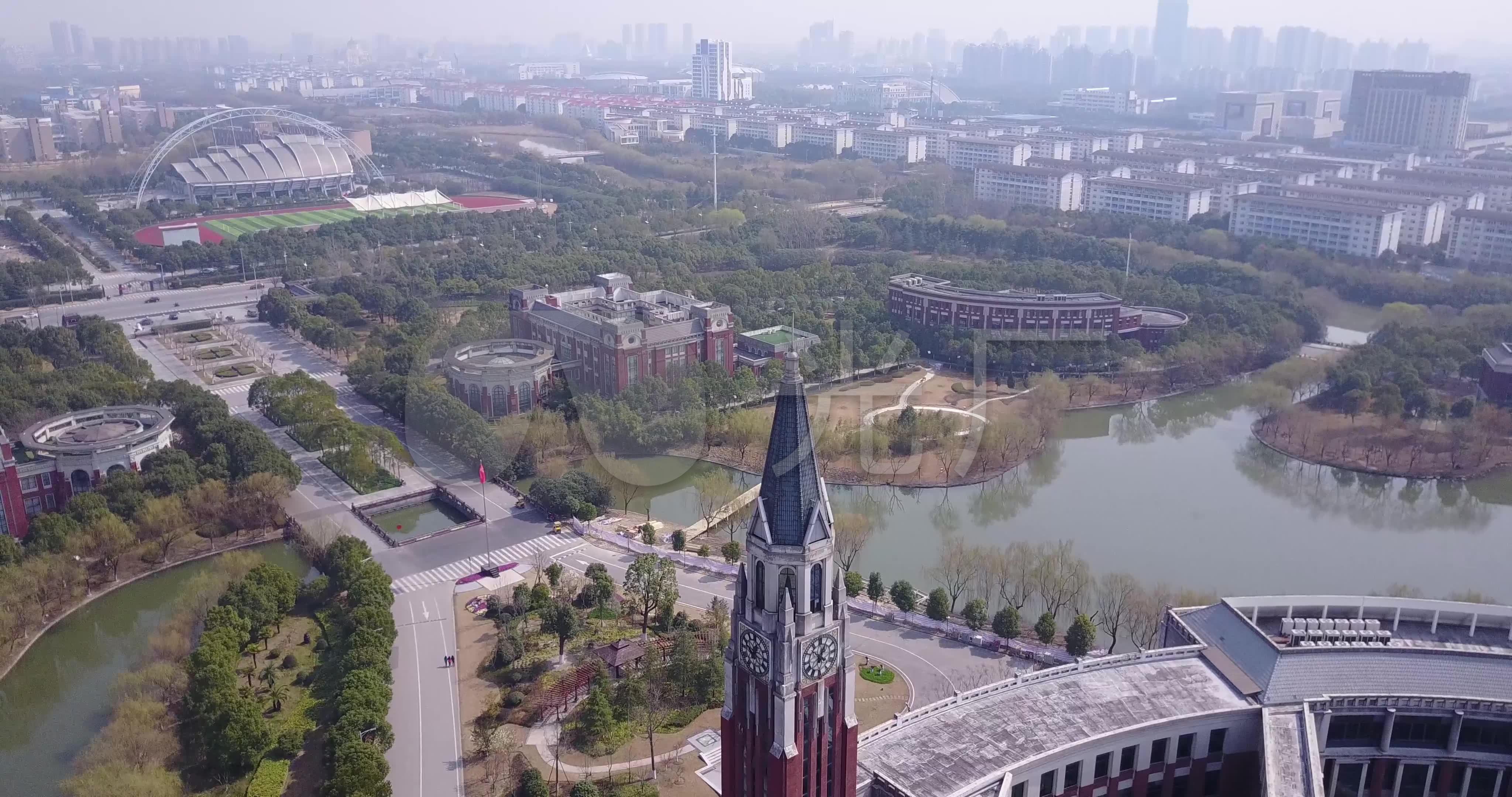 松江大学城航拍合集