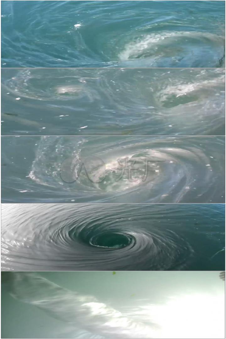 漩涡涡流;混乱纷乱洋海洋大海游泳眩晕