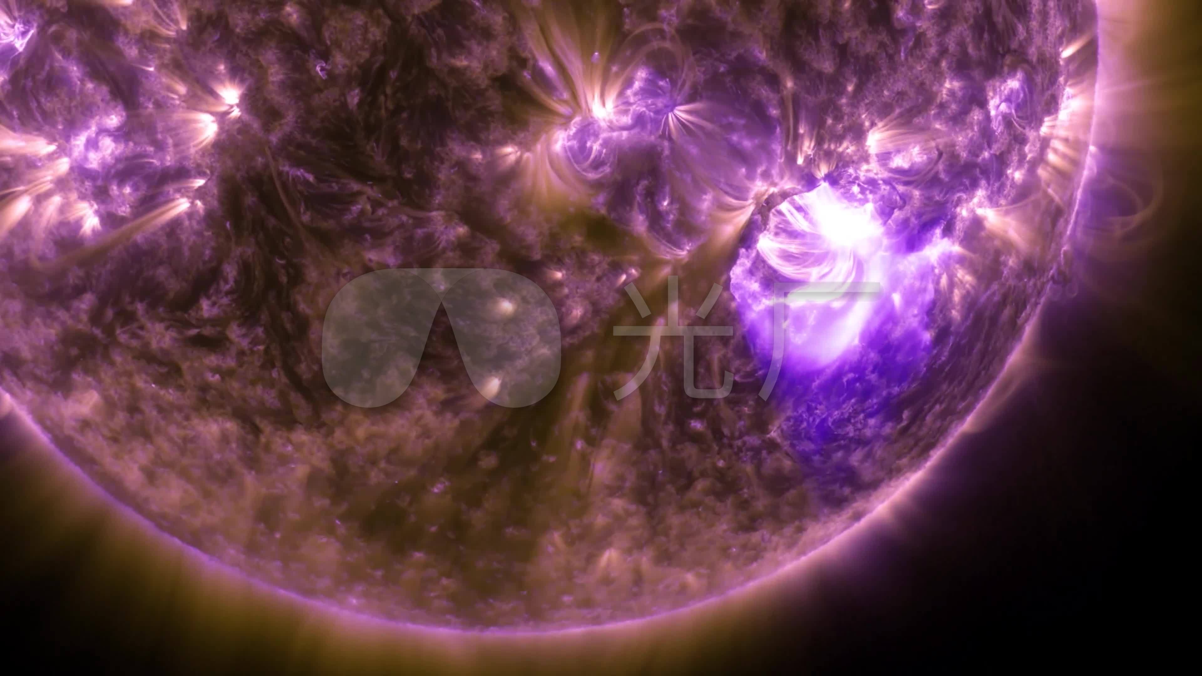 4太阳光球表面光斑耀斑