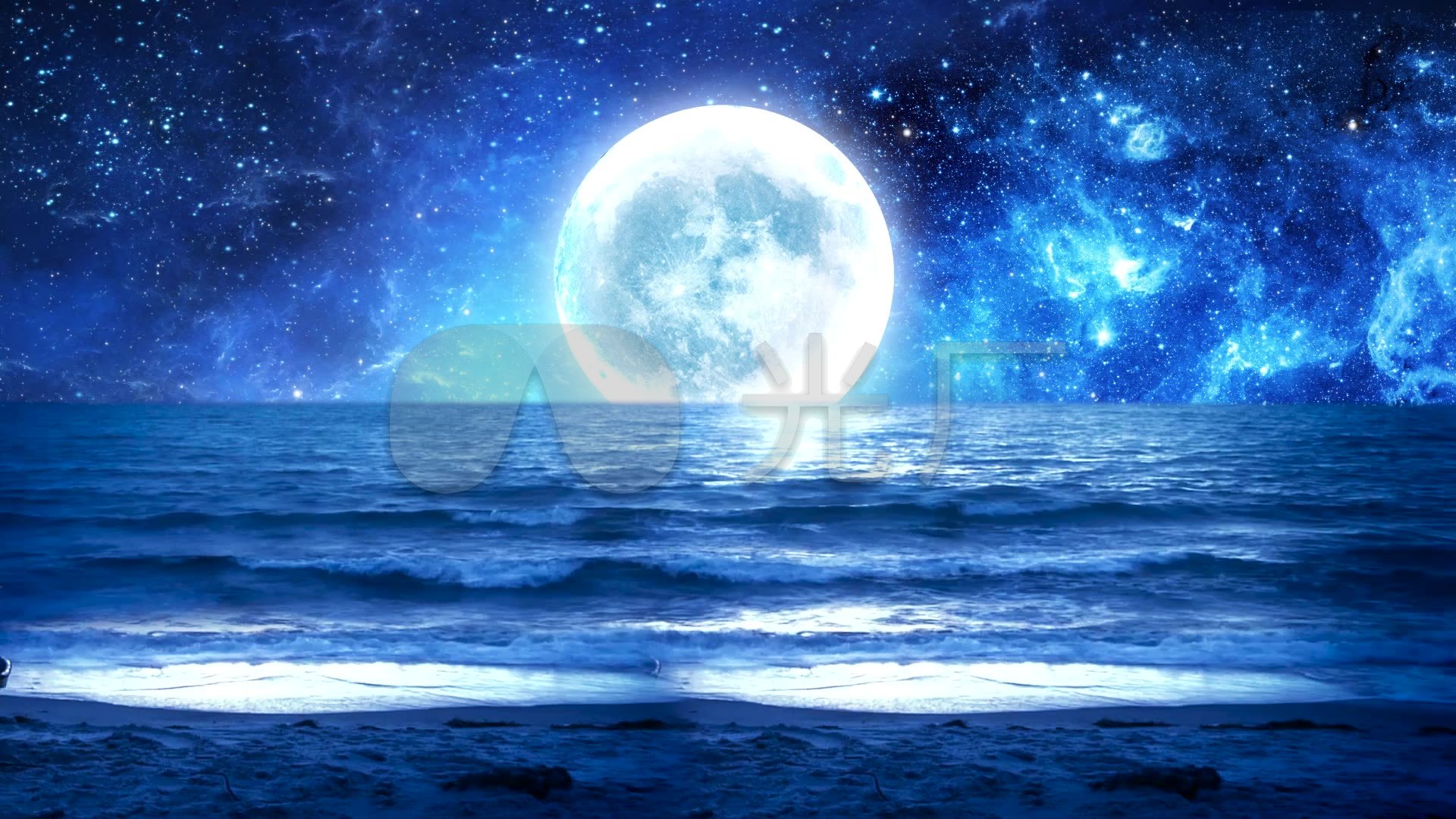 (强烈推荐)海上升明月夜空美丽