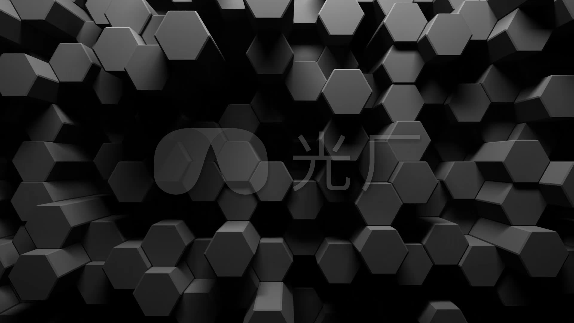3d壁纸 1080,3D壁纸 锦鲤 01黑暗3d图形酷炫变化_1920x1080_高清视频素材下载