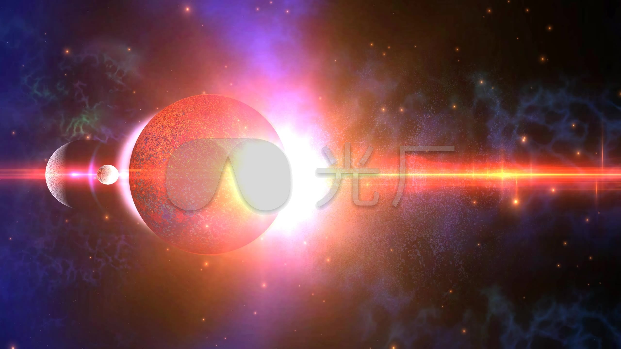 4k3d宇宙空间唯美
