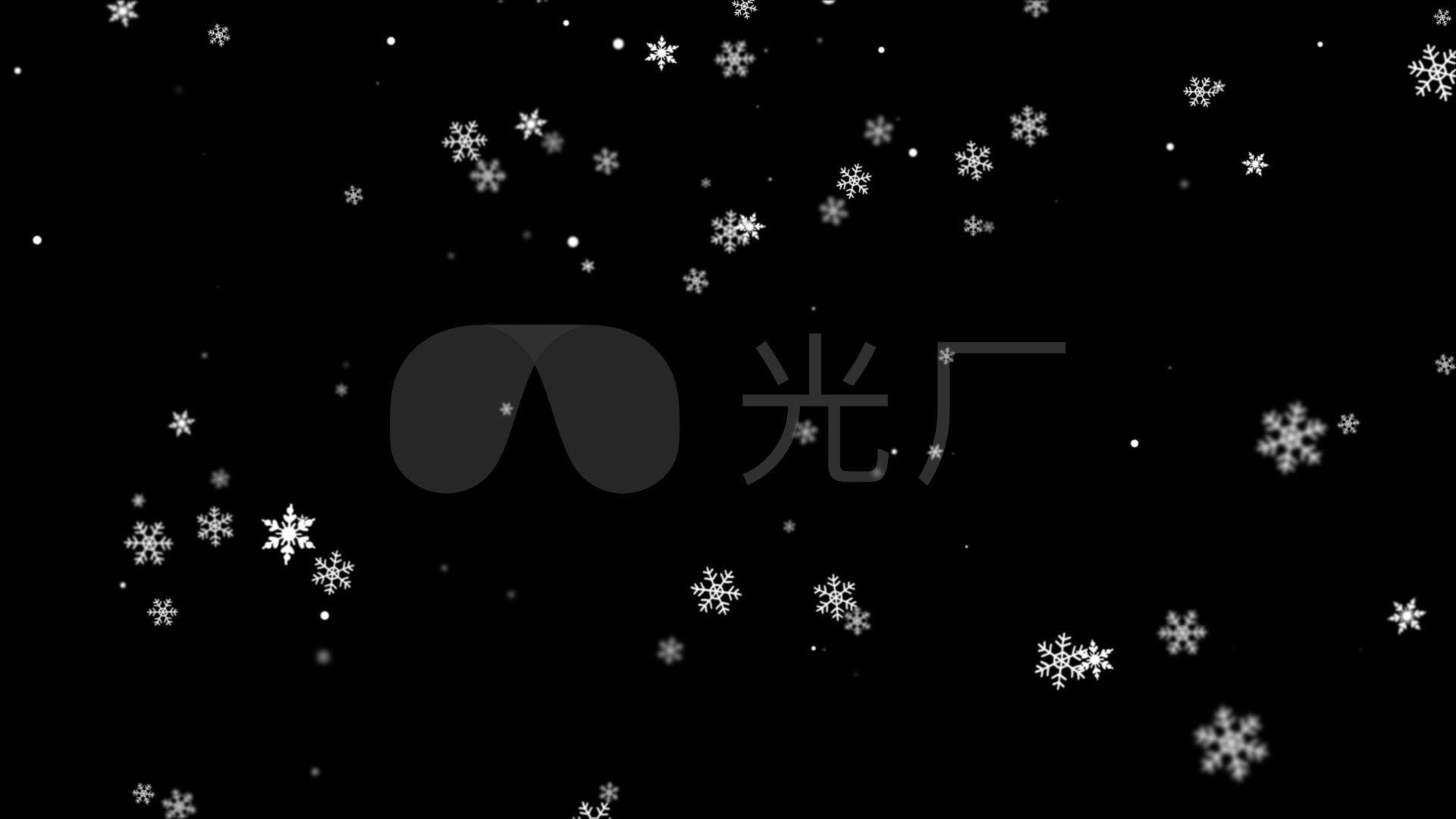 雪花飘雪冬_1920x1080_高清视频素材下载(编号:)_影视