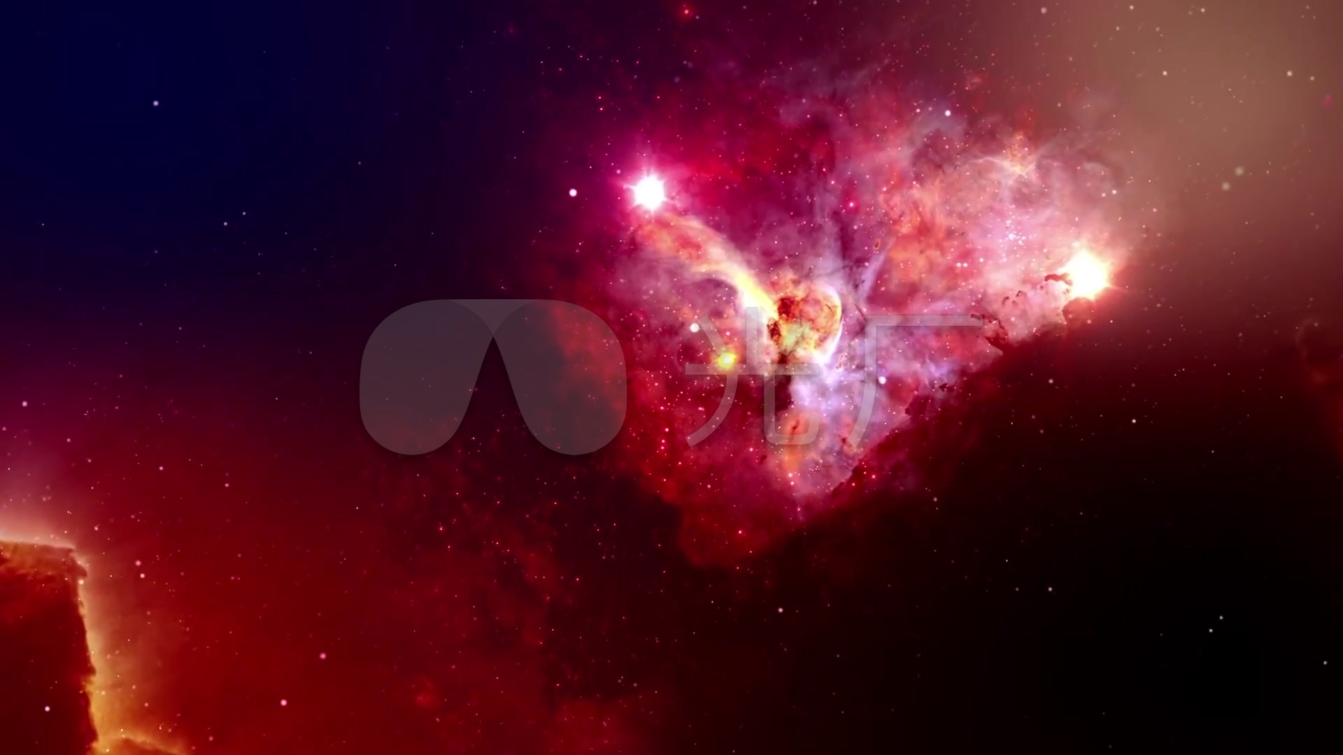 太空星云1080p高清_1920x1080_高清视频素材下载(编号