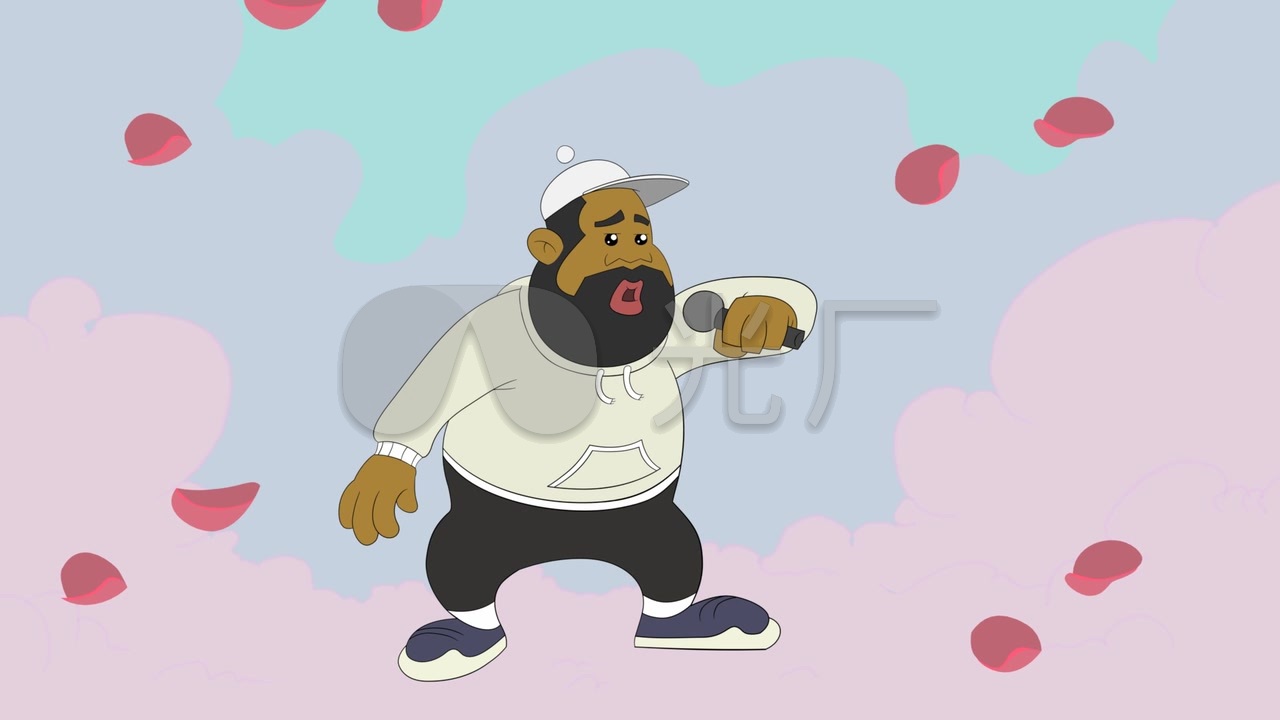 说唱卡通hiphop