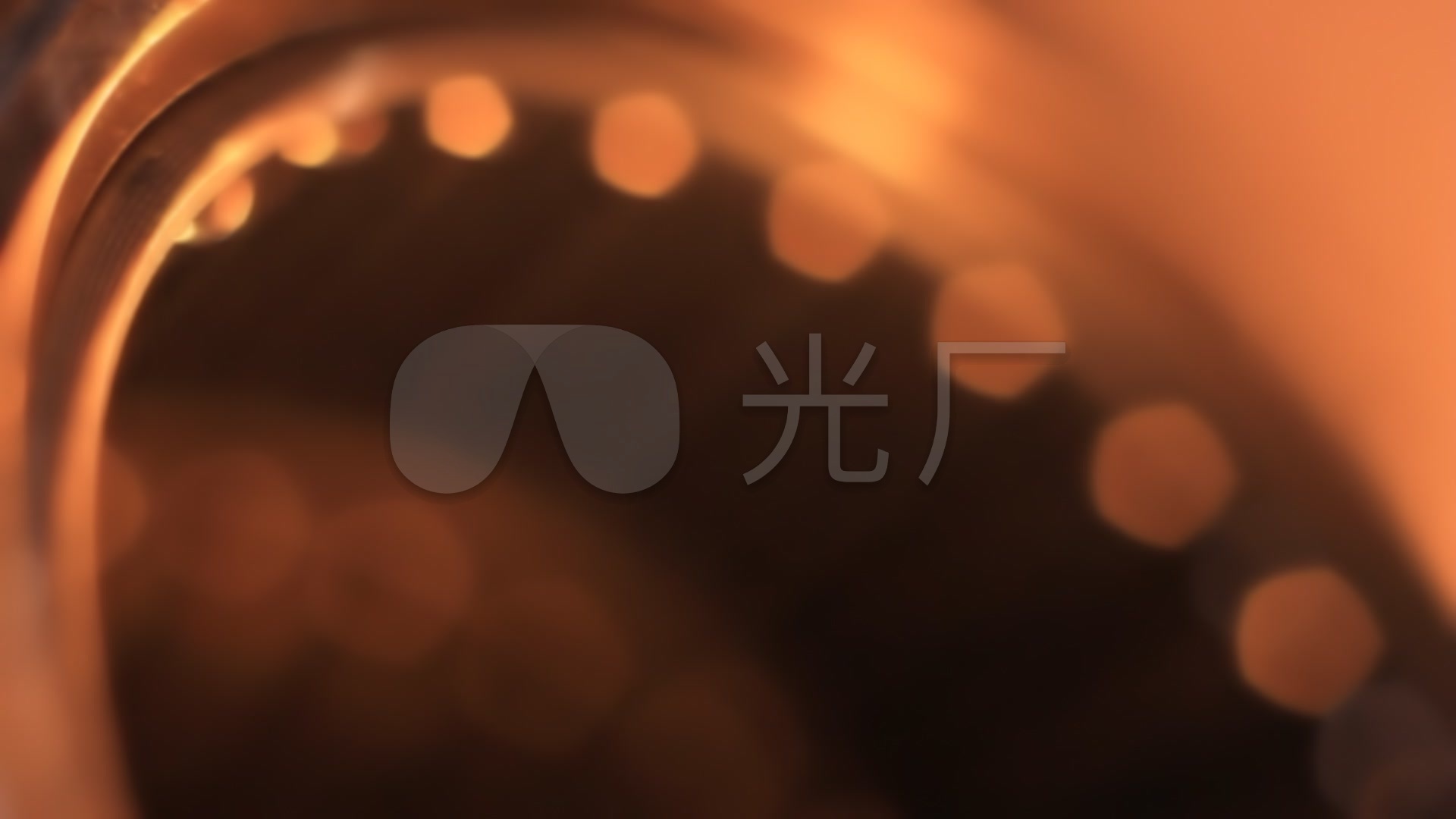 金色粒子片头背景视频编辑素材5
