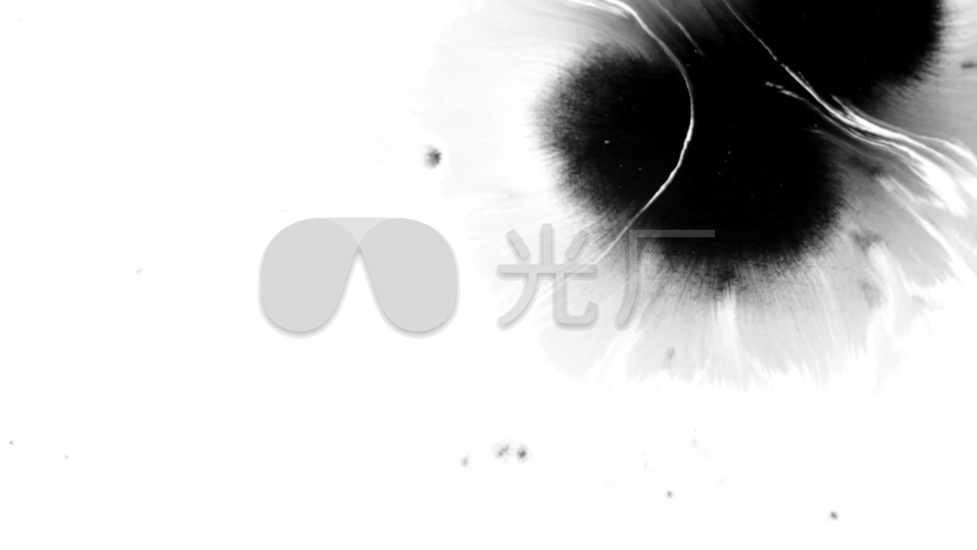 古典唯美水墨滴墨_1920x1080_高清视频素材下载(编号