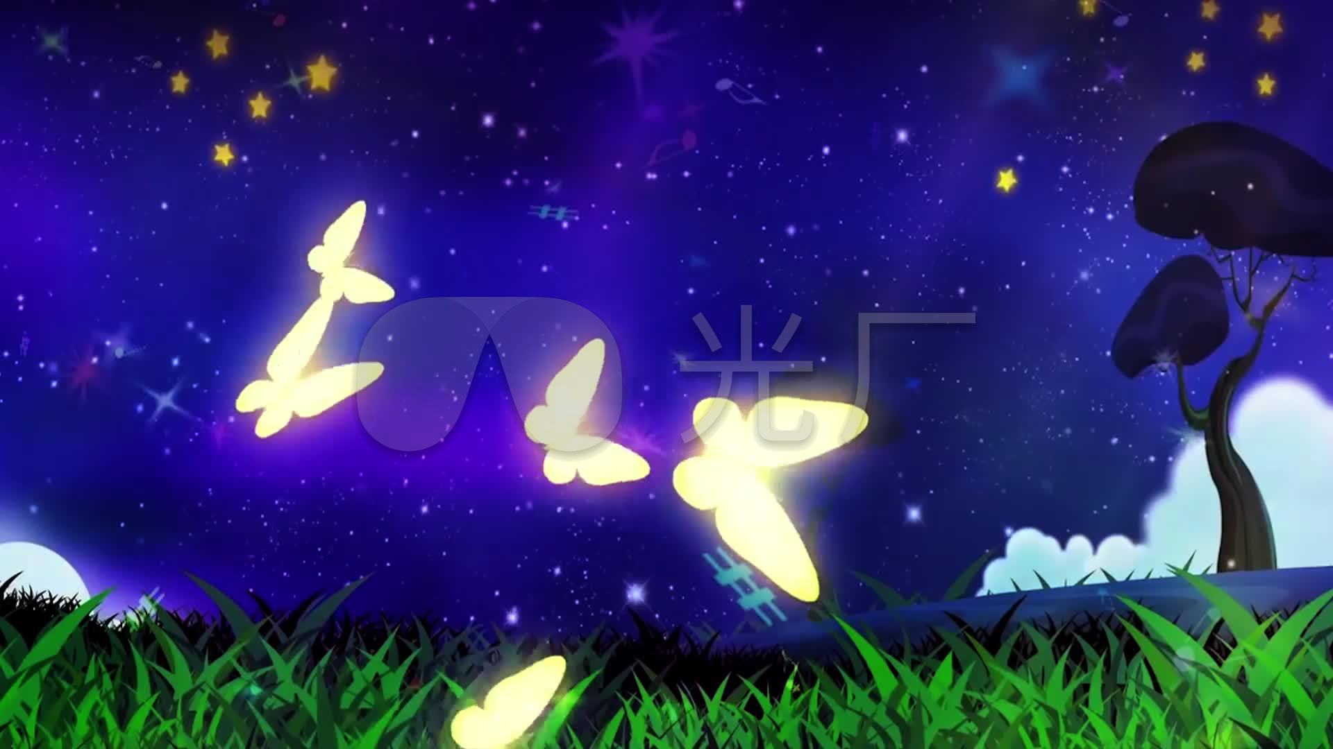 儿童歌曲《虫儿飞》配乐成品_1920x1080_高清视频素材下载(编号