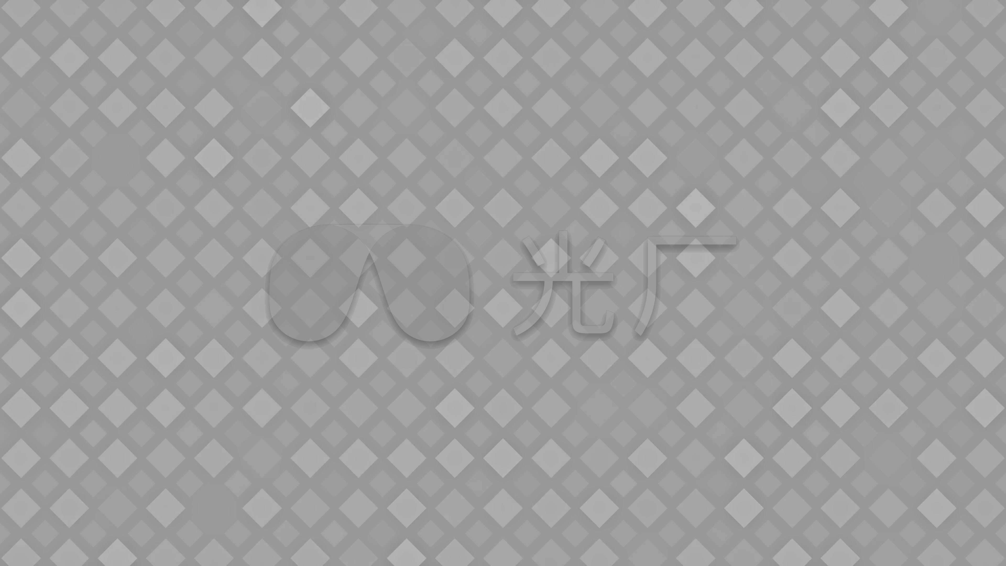 银灰色菱形方形灰色背景墙_3840x2160_高清视频素材