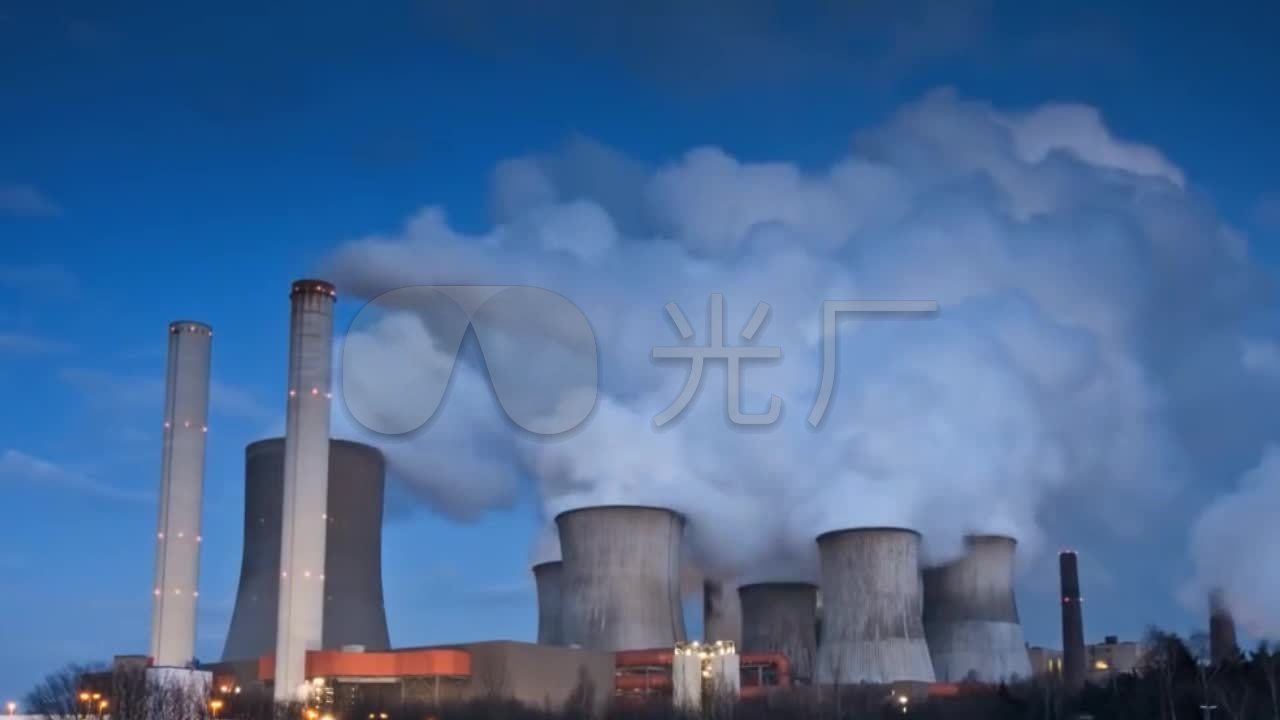 工厂排气 环境污染视频 工厂排气 工业污染
