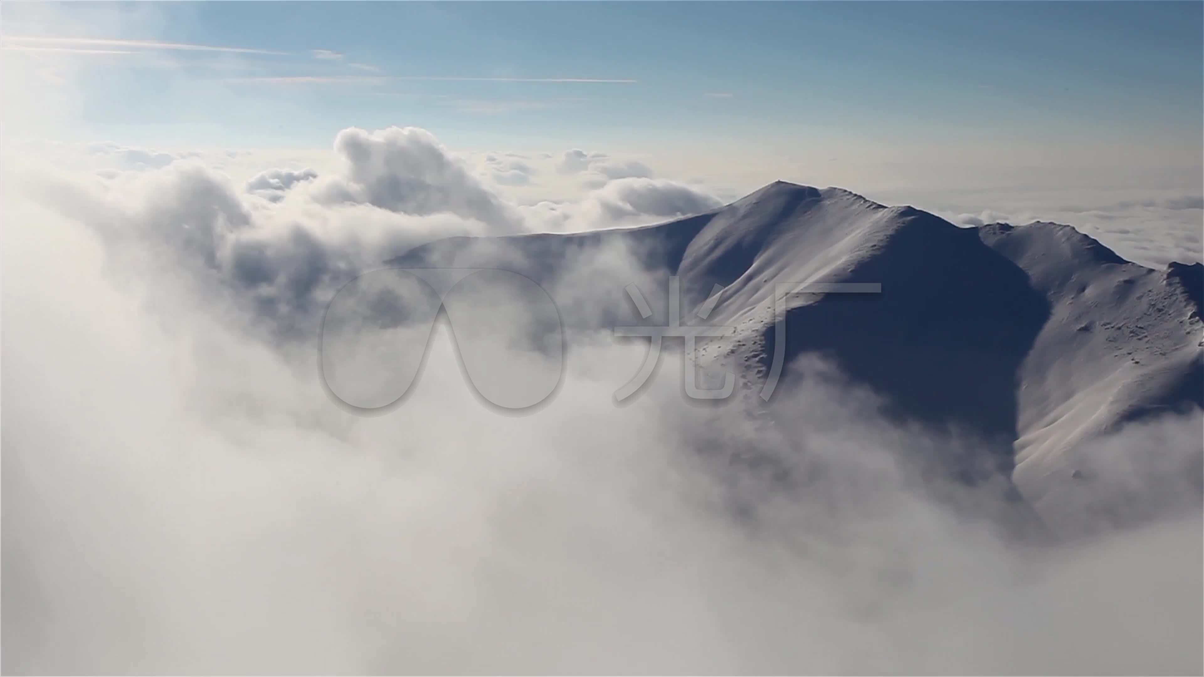 4k实拍震撼云海云雾山川美景_3840x2160_高清视频素材