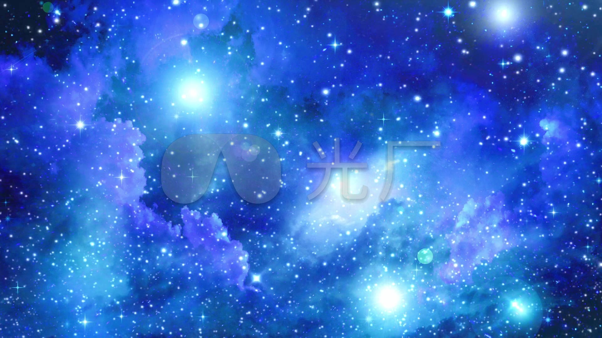 星空壁纸1920x1080,宇宙高清壁纸1920x1080 唯美蓝色大气星空星光闪闪背景视频_1920x1080_高清