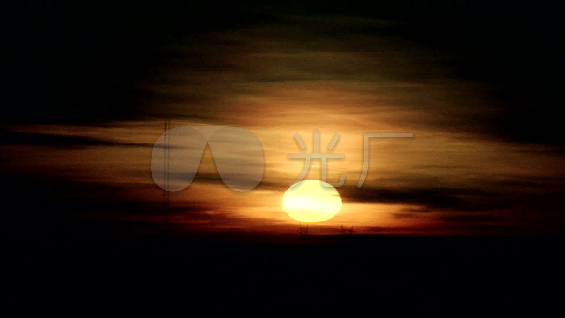 山间日出逐格延时风光微电影宣传片素材