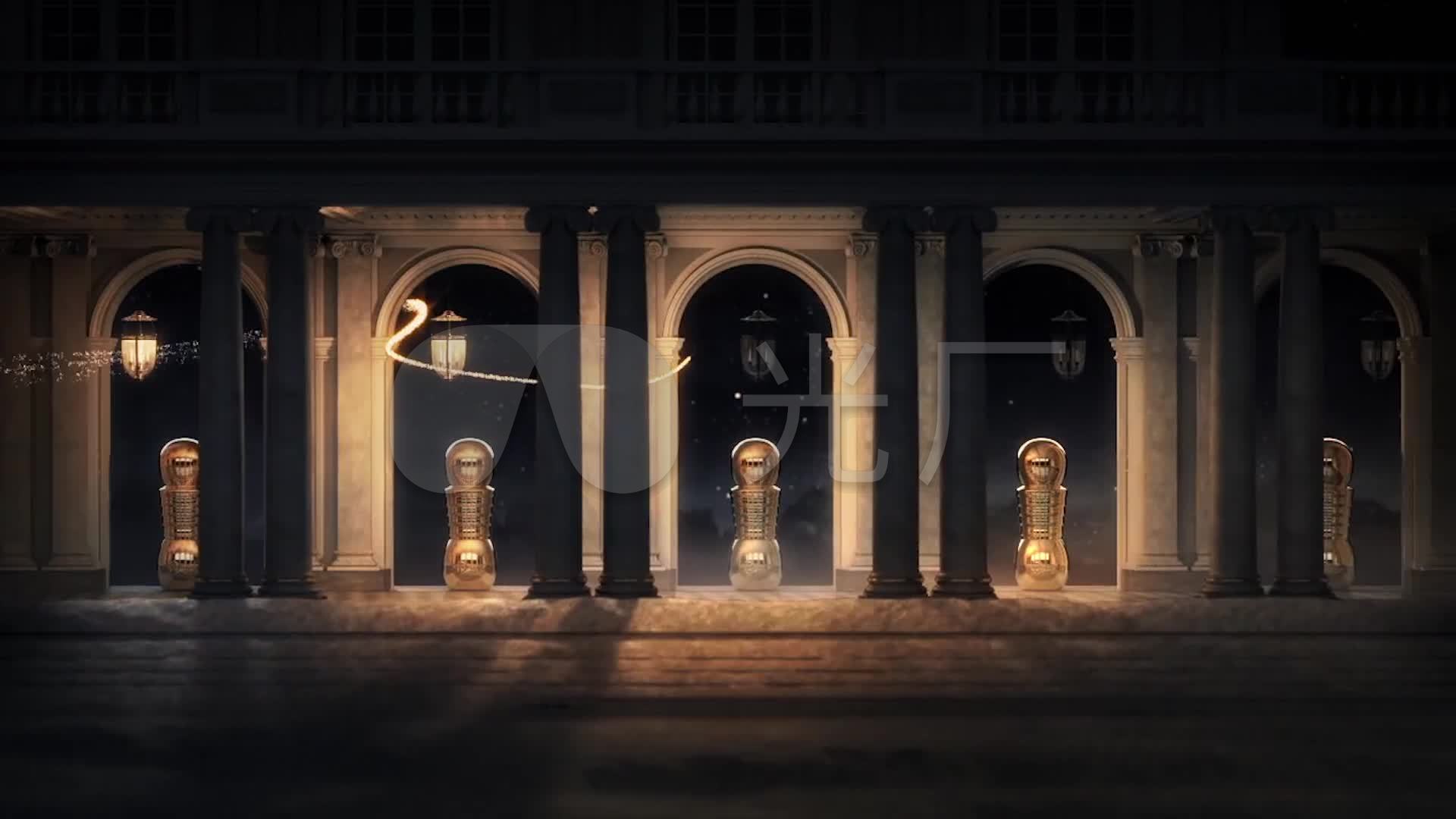 dior-迪奥金色圣诞-香水广告_1920x1080_高清视频素材