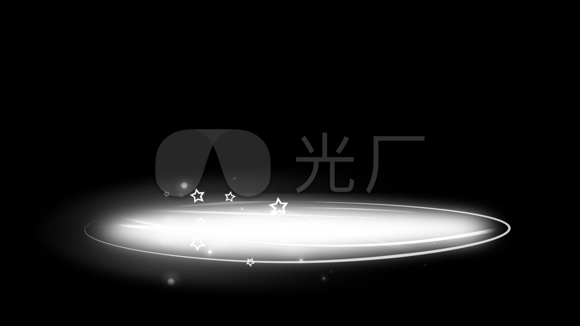 黑色背景白色字幕底板1_1920x1080_高清视频素材下载