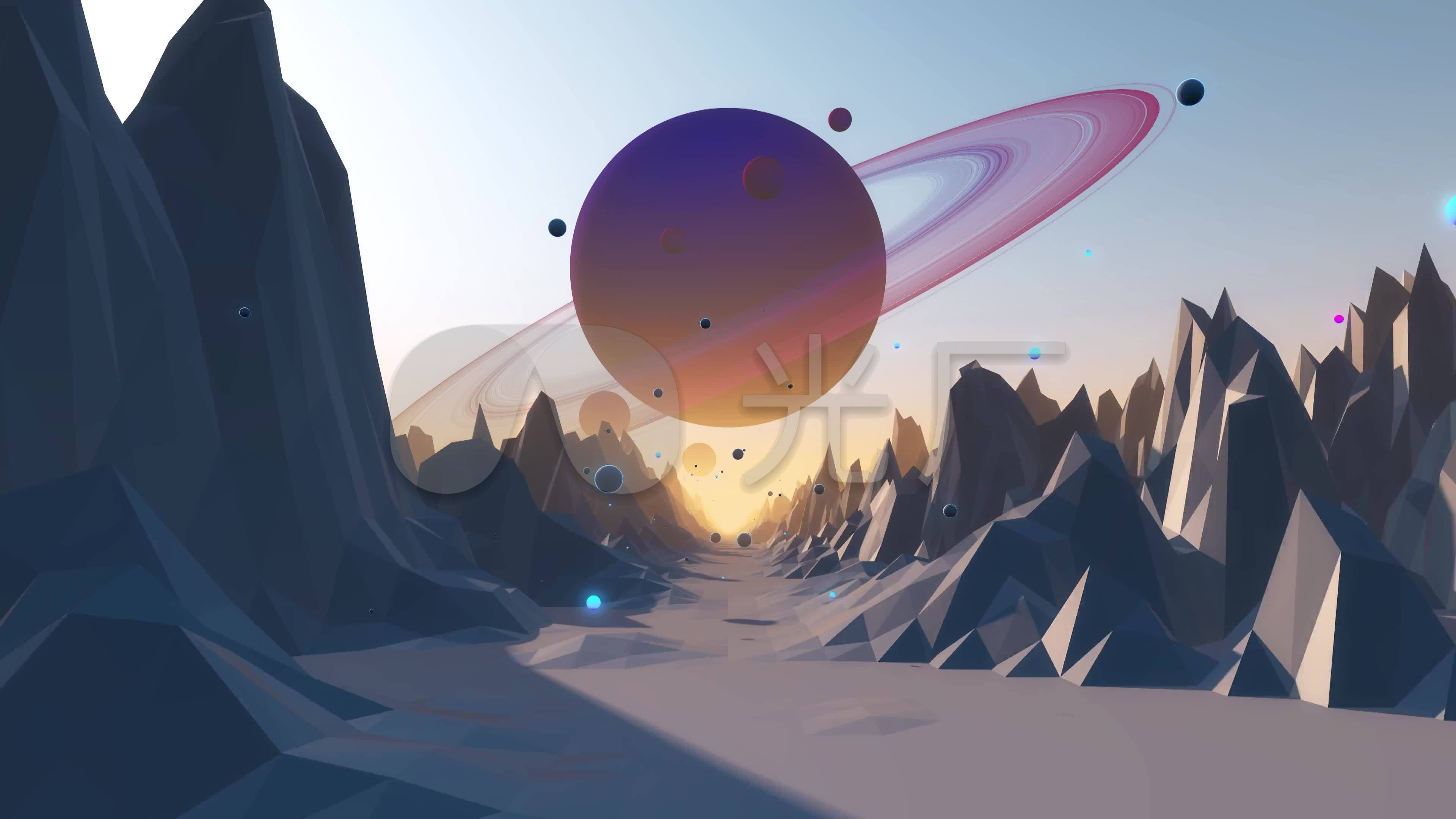 4k科幻vj动态背景_3840x2160_高清视频素材下载(编号