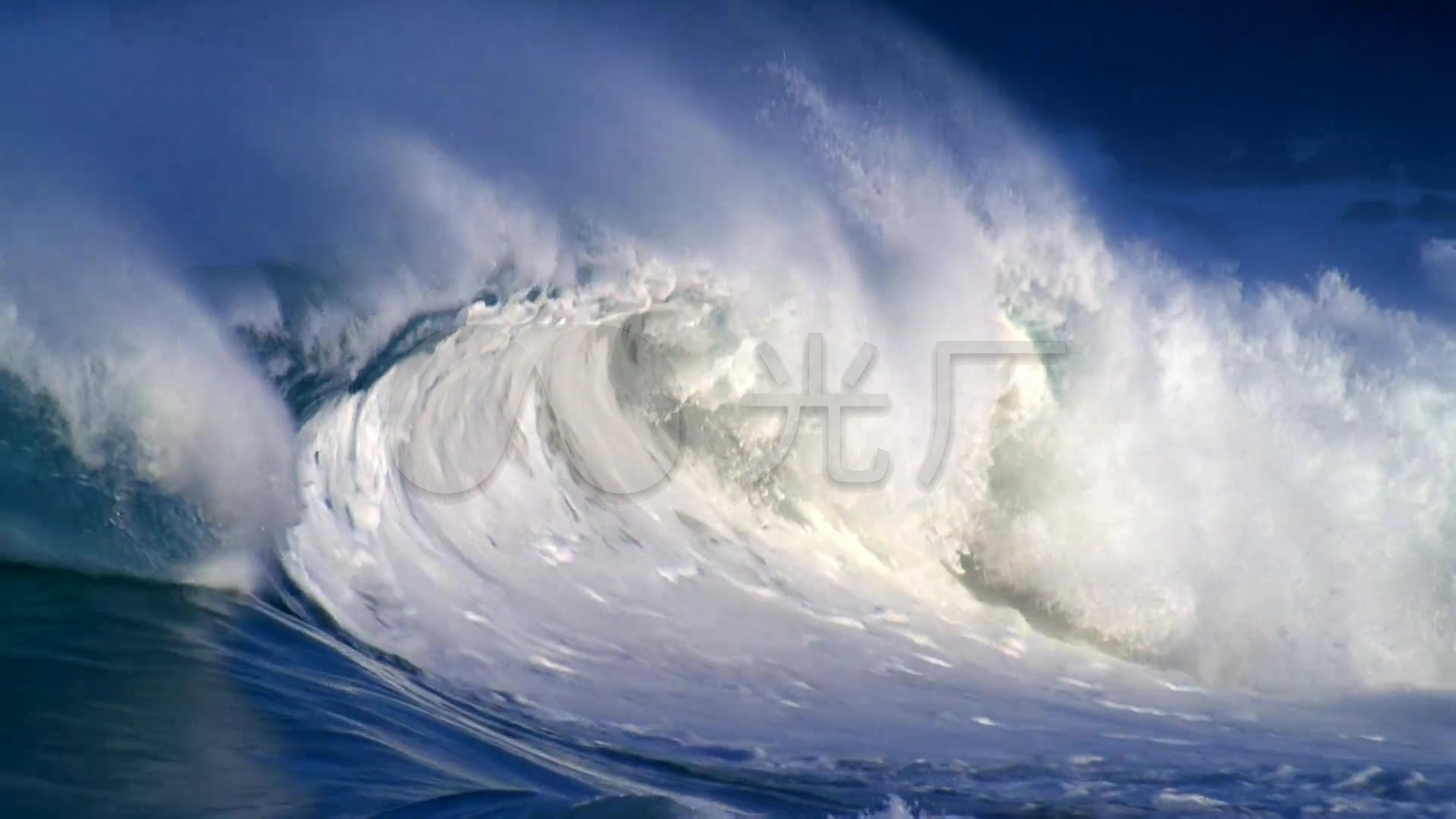 海浪大海波浪波涛汹涌 高清震撼海洋