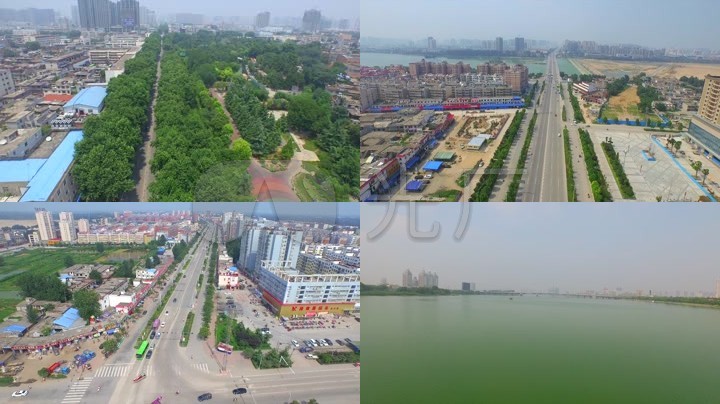 南阳城市航拍