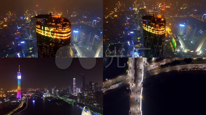 17f864广州城夜景