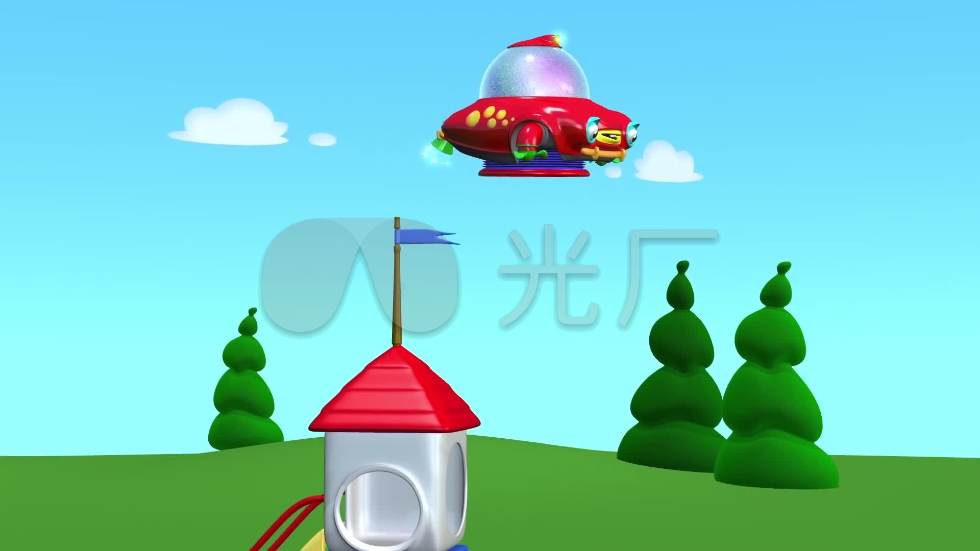 游乐场学前儿童英语教学动画短片_01080_高清
