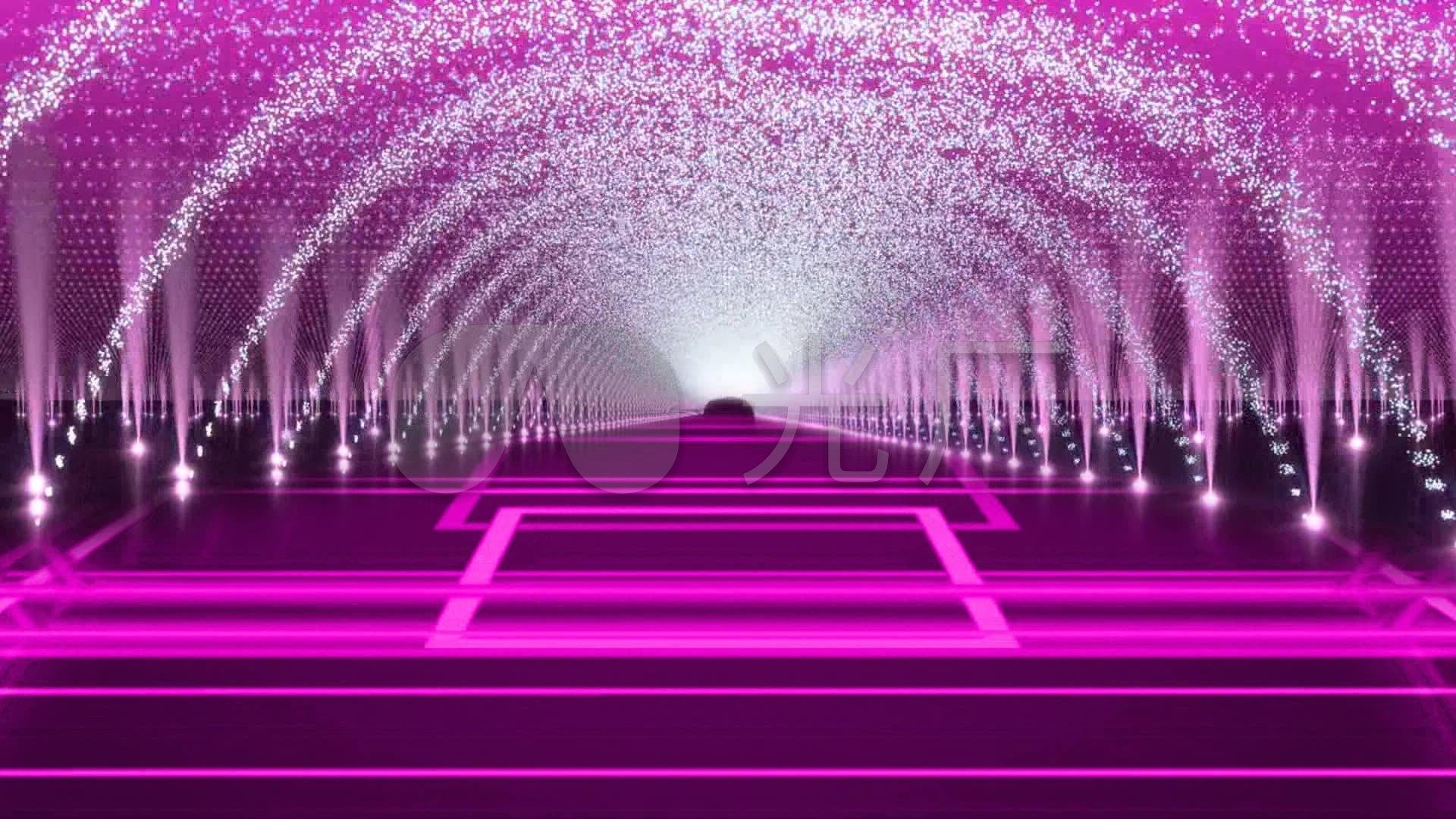 炫彩星光大道背景素材