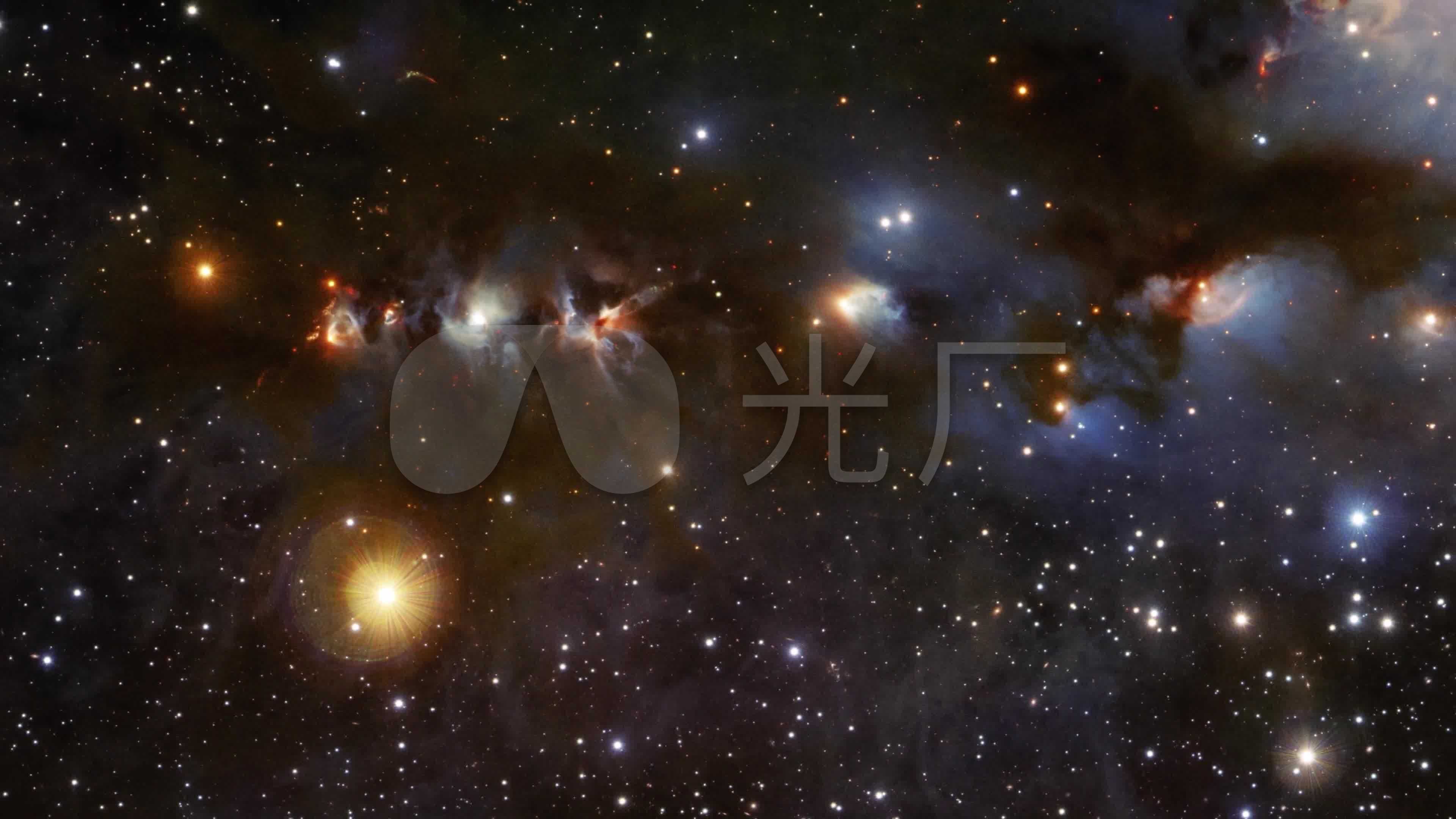 4k宇宙星空银河系我们的家园_3840x2160_高清视频素材