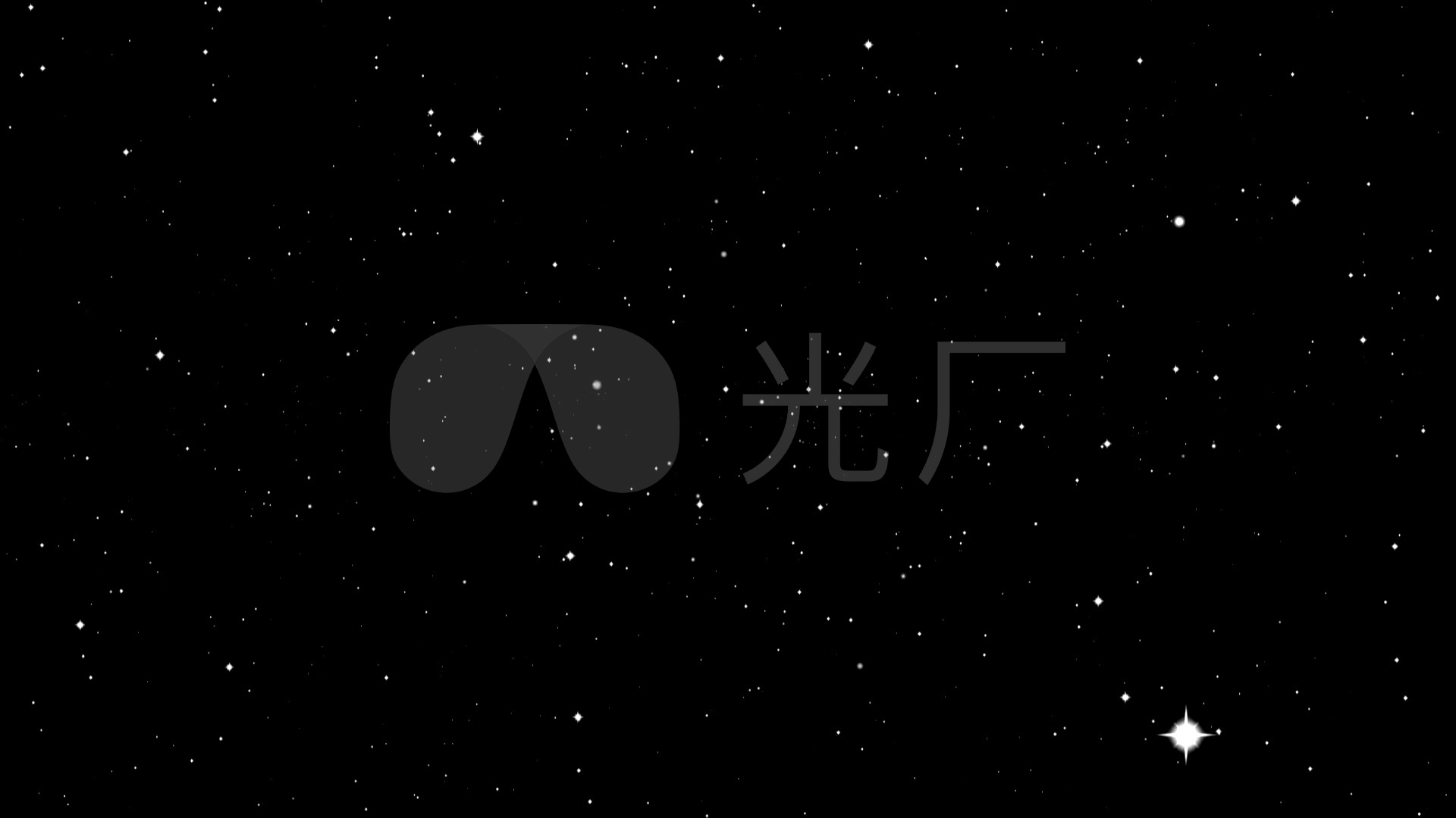 深邃黑白星空背景5_1920x1080_高清视频素材下载(编号