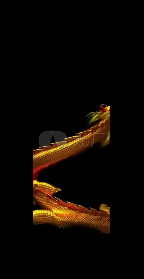 金龙盘柱_496x960_高清视频素材下载(编号:1539006)