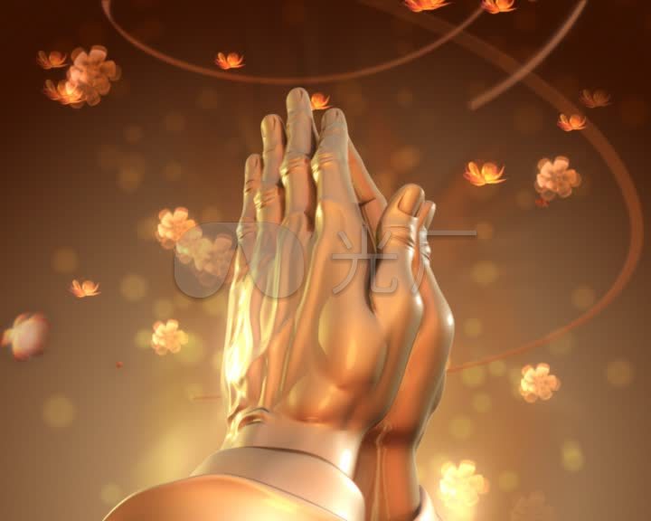 祈祷手势_720x576_高清视频素材下载(编号:1573273)