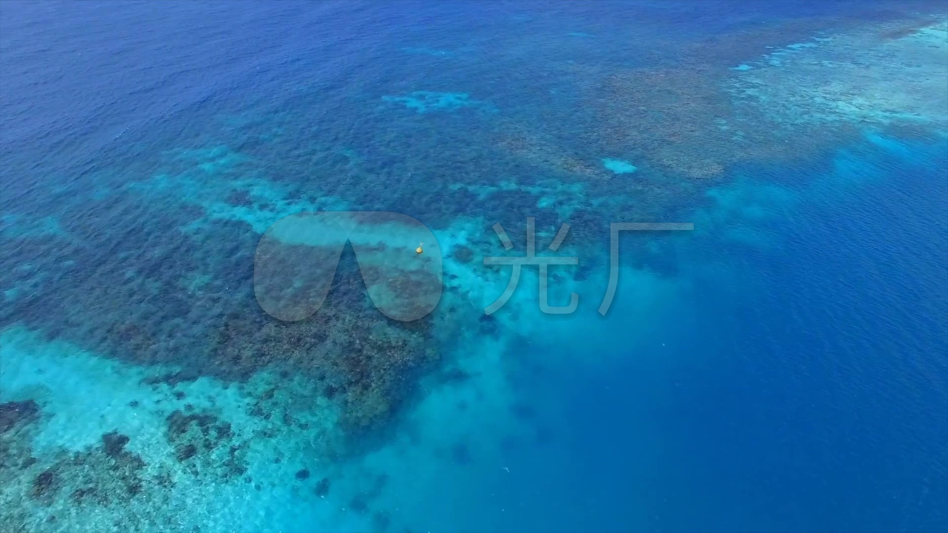 航拍大海风景_1920x1080_高清视频素材下载(编号:)
