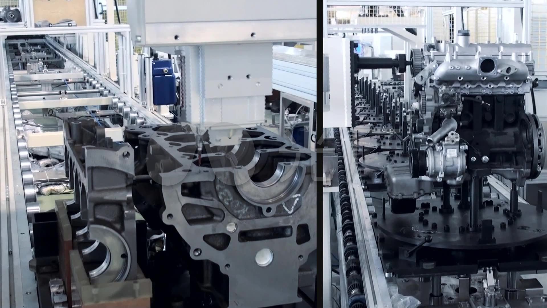 科技机械化生产汽车配件生产线自动化