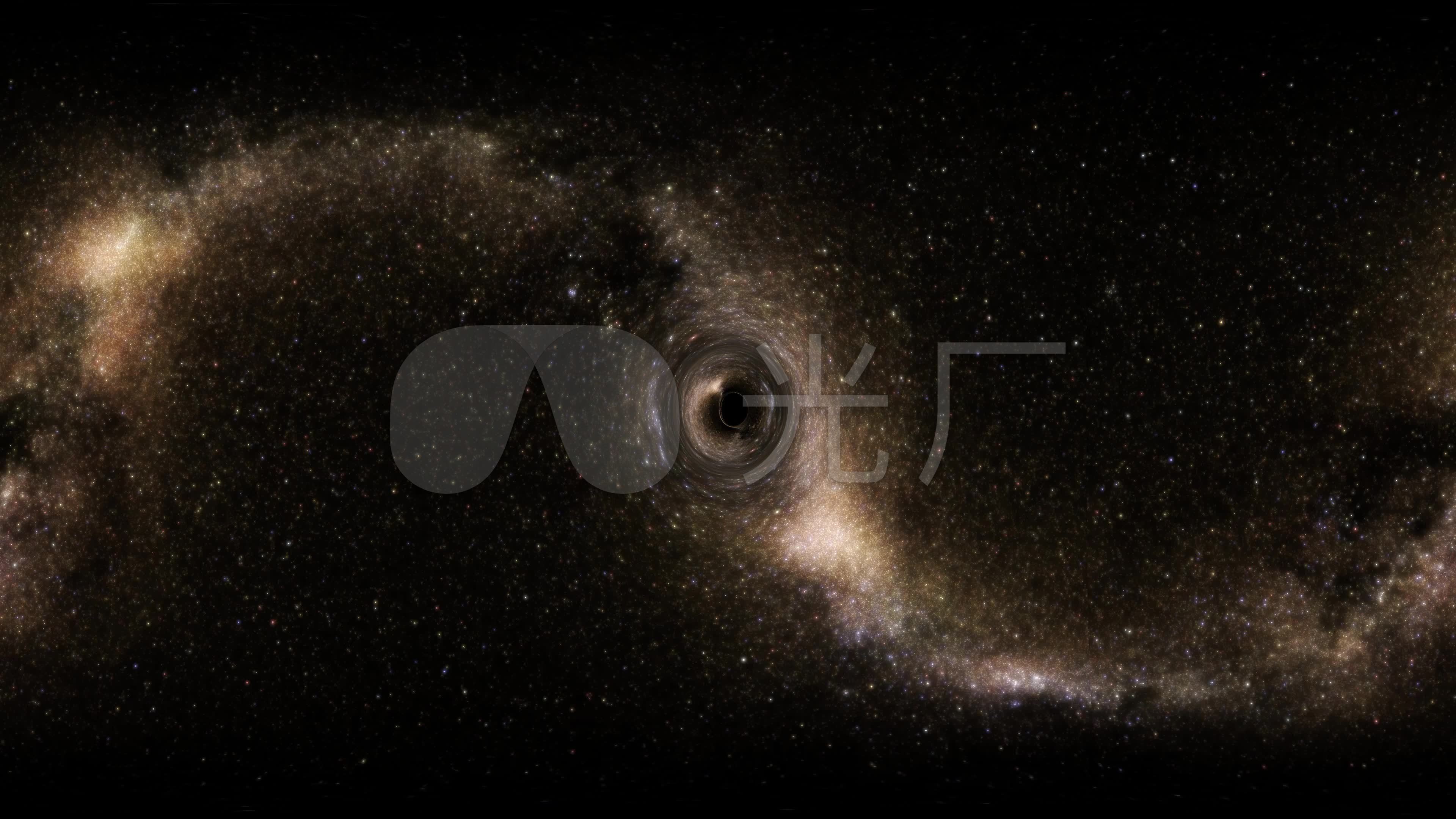 星系中黑洞吞噬宇宙