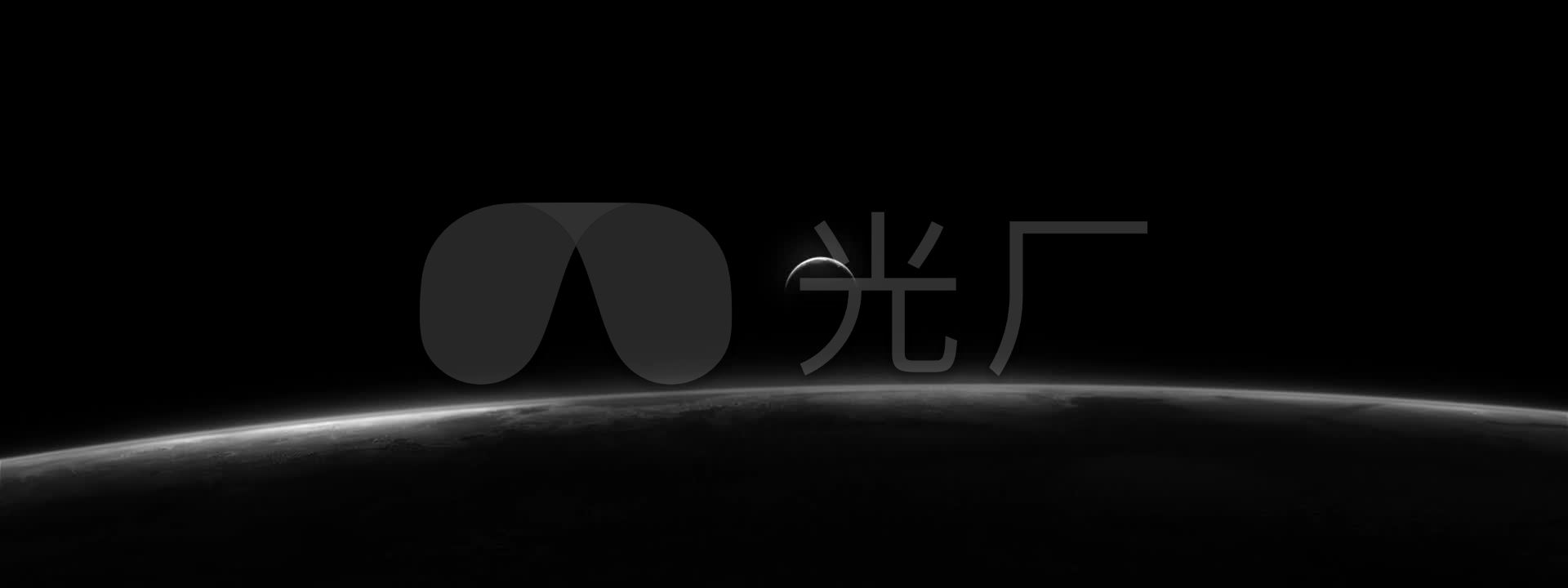 1920x720横屏壁纸,1920x720横屏高清壁纸 绝美大气黑白风格月球陨坑白色莲花舞台背景_1920x720