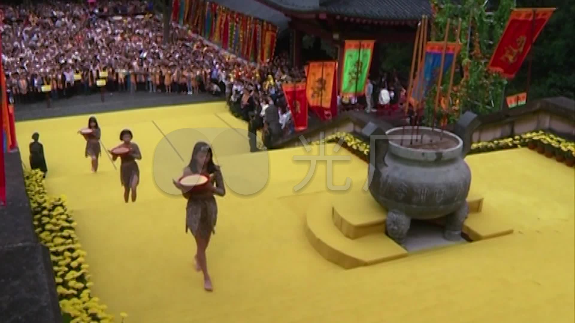 轩辕口腔祭祀_1920X1080_高清黄帝素材下载外科视频视频图片